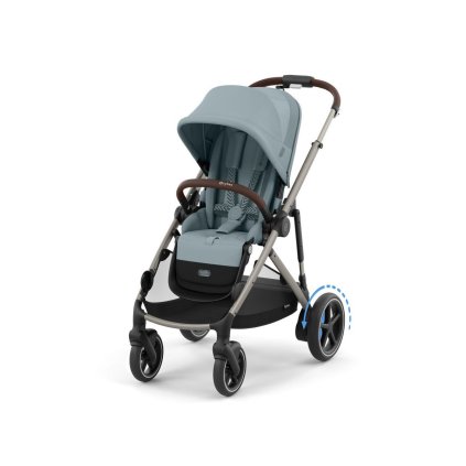 CYBEX Gold e-Gazelle S Taupe Stormy Blue