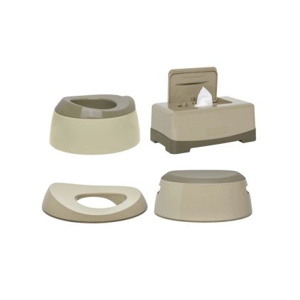 LUMA Tréningová sada na toaletu Olive Green