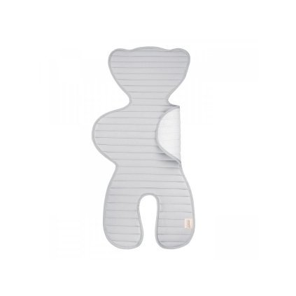 SLEEPEE Prodyšná podložka proti pocení do autosedačky Grey