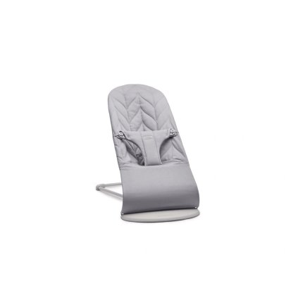 BABYBJÖRN Lehátko Bouncer Bliss Light Grey Woven Petal, sv.šedá konstrukce