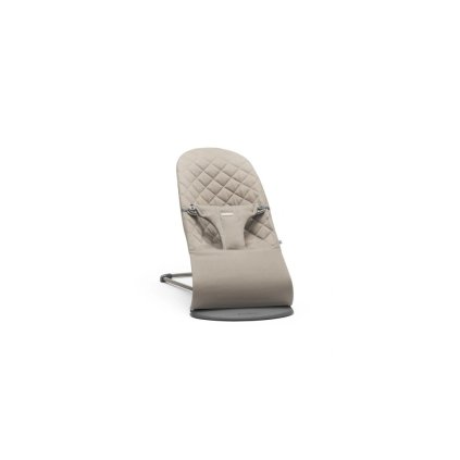 BABYBJÖRN Lehátko Bouncer Bliss Sand Grey Woven, tm.šedá konstrukce