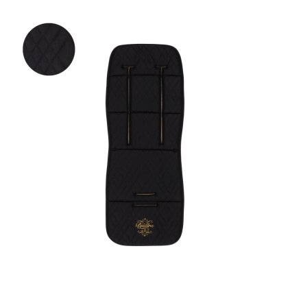 BJÄLLRA OF SWEDEN Podložka do kočárku All Black