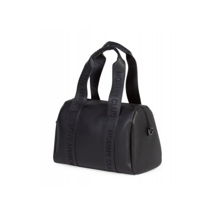 CHILDHOME Přebalovací taška Mommy Club Signature Vegan Leather Black