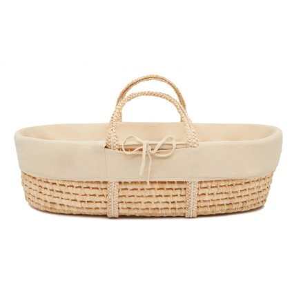 AHOJBABY Potah do mojžíšova košíku Organická bavlna Caffe Latte