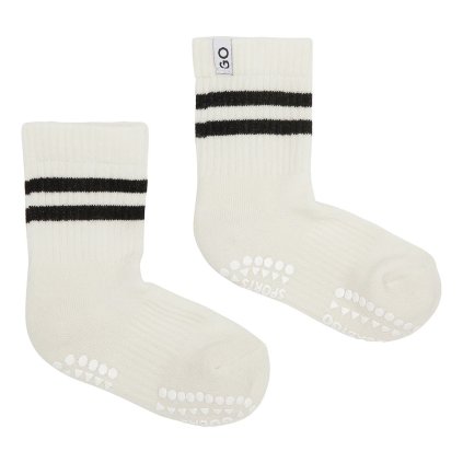GOBABYGO Protiskluzové sportovní ponožky Black