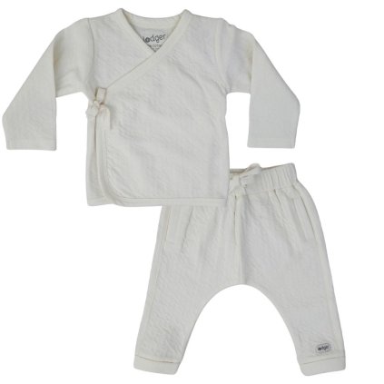 LODGER Set Topper + Jogger Folklore Solid Cloud Dancer 68