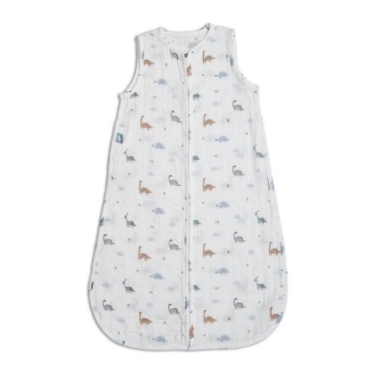 FUNNABABY Spací pytel Dinosaurus Green