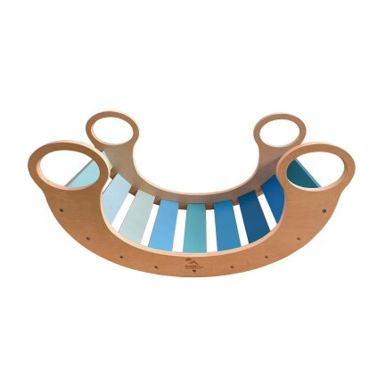 2KIDS TOYS Montessori houpačka Modrá