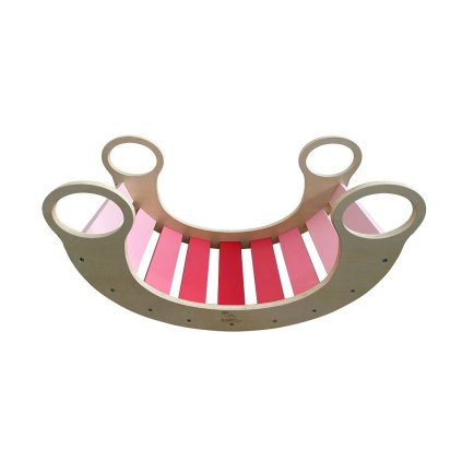 2KIDS TOYS Montessori houpačka Růžová