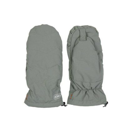 VOKSI Stroller Mitten Meadow Green/Light Grey