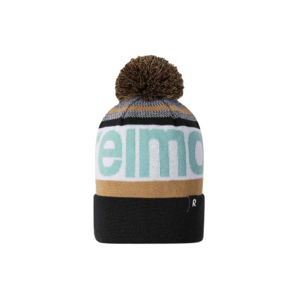 REIMA Dětská zimní čepice Taasko Black 9992