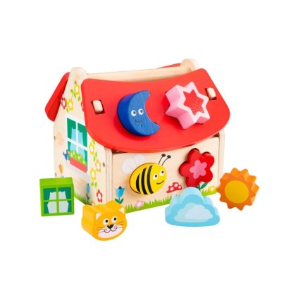 NEW CLASSIC TOYS Domeček Vkládání tvarů