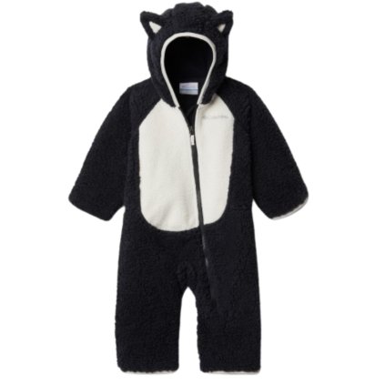 COLUMBIA Foxy Baby Sherpa Bunting Black/Chalk