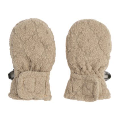 LODGER Mittens Folklore Fleece Beige