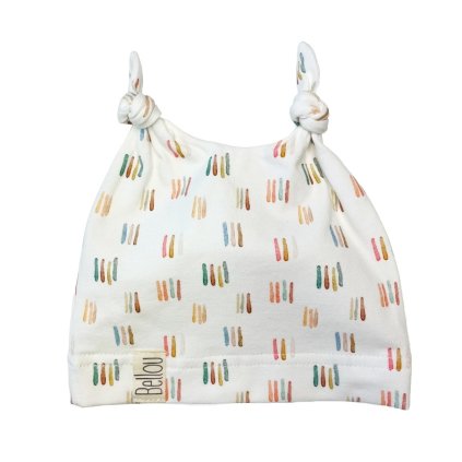 BELLOU Čepička Nubby Stripes Neutral