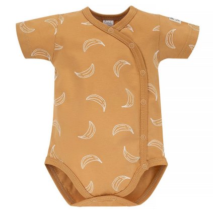 PINOKIO Free Soul Zavinovací body s krátkým rukávem Yellow Print