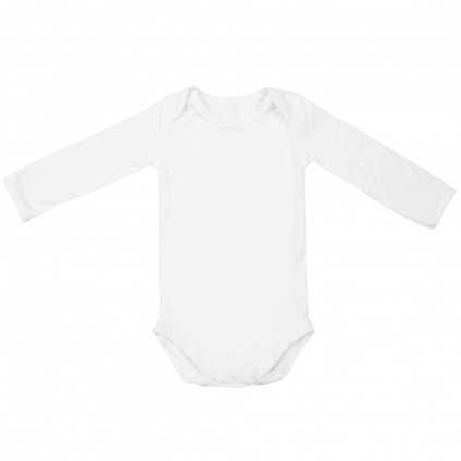 TIMBOO Body s dlouhým rukávem White
