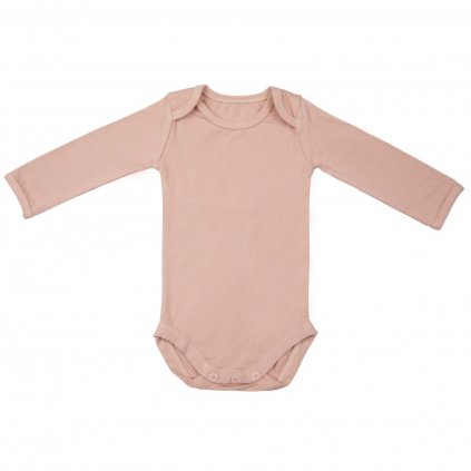 TIMBOO Body s dlouhým rukávem Misty Rose
