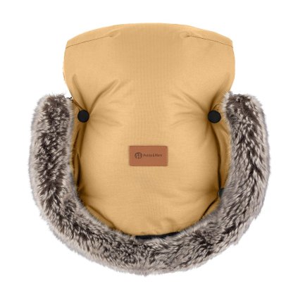 PETITE & MARS Rukávník/Rukavice Furry Elegant Caramel