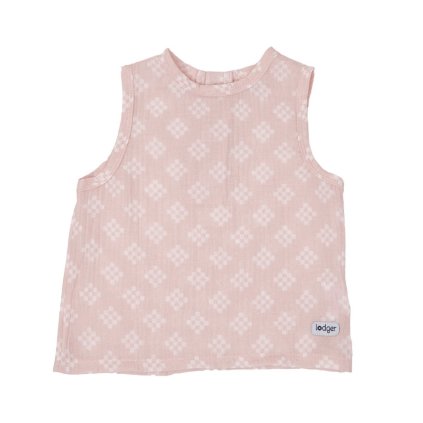 LODGER Tank Topper Tribe Muslin Tan