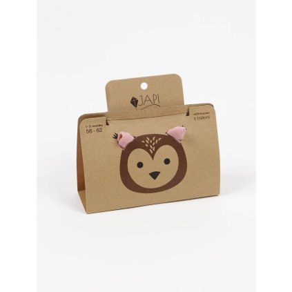 JAPI Punčochy s kšandami růžové