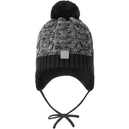 REIMA Dětská zimní čepice Paljakka Black