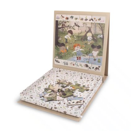 FILIBABBA Magnetické Puzzle Enchanted Forest