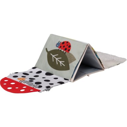 TAF TOYS Knížka pro hru na bříšku Sensory Book