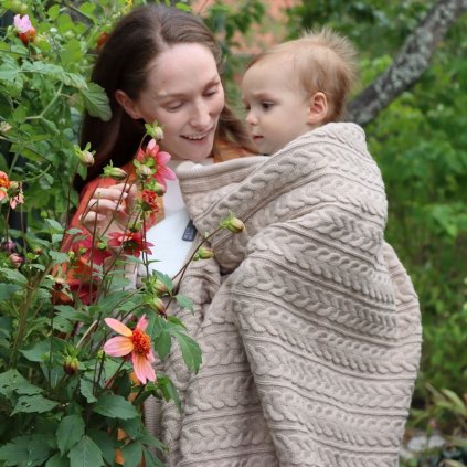 VINTER & BLOOM Deka Cuddly Sand Beige