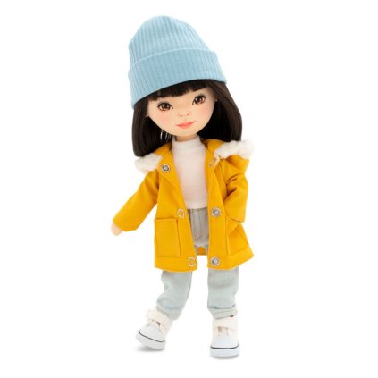 ORANGE TOYS Látková panenka Sweet sisters Lilu Mustard Parka