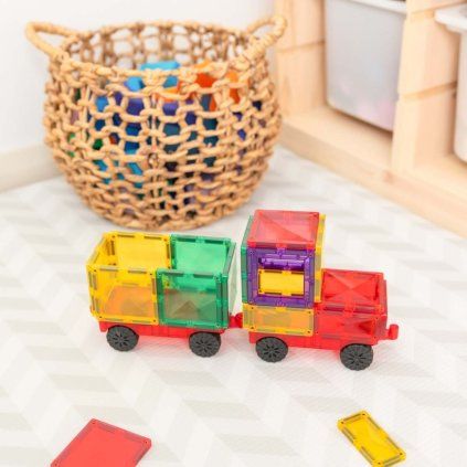 CONNETIX Magnetická stavebnice Rainbow Motion Pack 24 ks