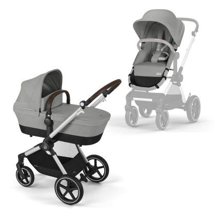 CYBEX EOS Lux Silver Stone Grey