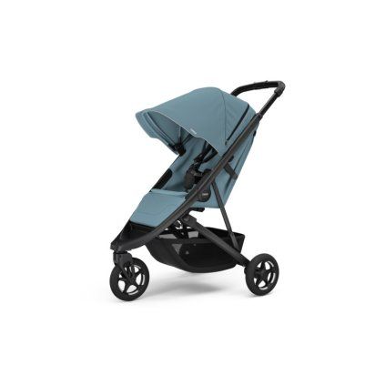 THULE Spring 2 Kočárek Mid Blue on Black