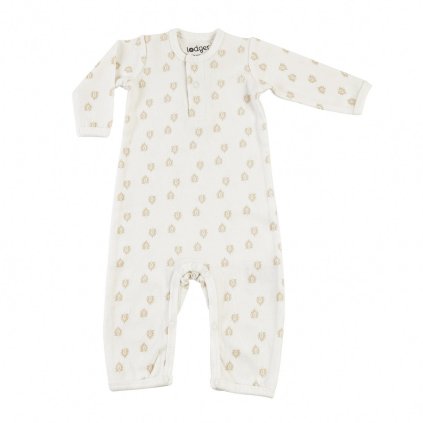 LODGER Jumper Print Rib Cloud Dancer