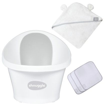 SHNUGGLE Výhodný set na koupání White