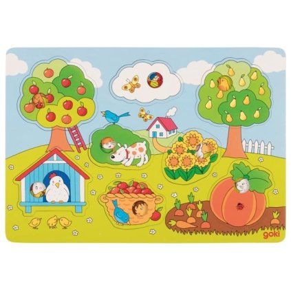 GOKI Puzzle Zahrada