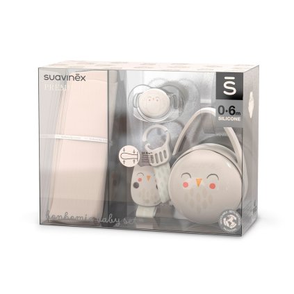 SUAVINEX Bonhomia Dárkový Baby set Bílý