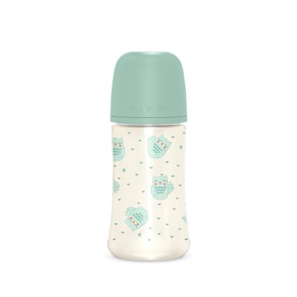 SUAVINEX Bonhomia Láhev 270 ml fyziologická SX PRO 3m+ MF Zelená