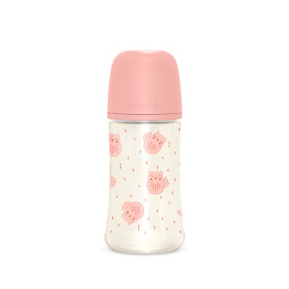 SUAVINEX Bonhomia Láhev 270 ml fyziologická SX PRO 3m+ MF Růžová