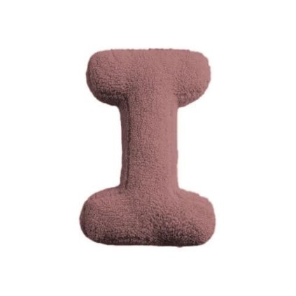 MEALINI Plyšové písmeno Rose I