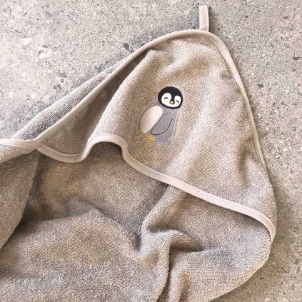 PETÚ PETÚ Mano Osuška s kapucí Penguin