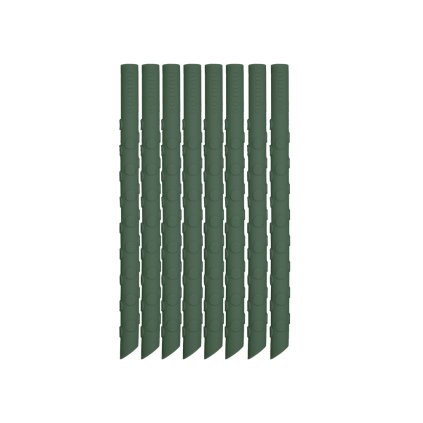 NUUROO Ada Silikonová brčka 8 ks Dusty Green