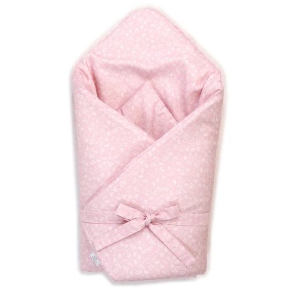 SOFTELLO Zavinovačka letní Kvítky Světle Růžová