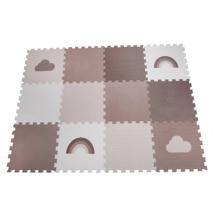 VYLEN Minideckfloor podlaha 12 dílů duha a mráček