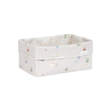 LITTLE DUTCH Košík textilní velký Farma
