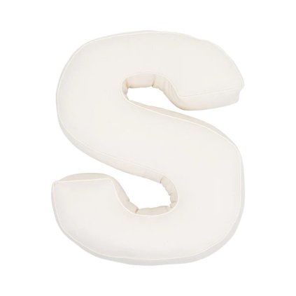 BETTY’S HOME Bavlněné písmeno Vanilla S