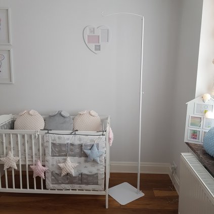 MODERN BABY Volně stojící držák baldachýnu Bílý
