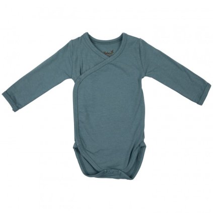 TIMBOO Body s dlouhým rukávem Newborn Marin vel. 50/56