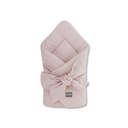 SLEEPEE Mušelínová zavinovačka Rose Růžová