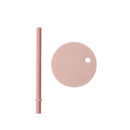 DESIGN LETTERS Nástavec s brčkem Nude